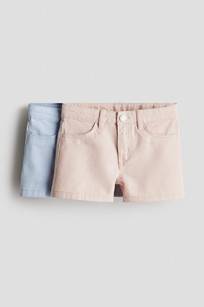 H&M 2 li Gabardin Şort