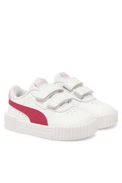 Puma adidași pentru fete 401480 alb