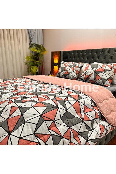 Linnda Home Premium Welsoft Çift Taraflı Ultra Soft Yorgan Çift Kişilik Uyku ...