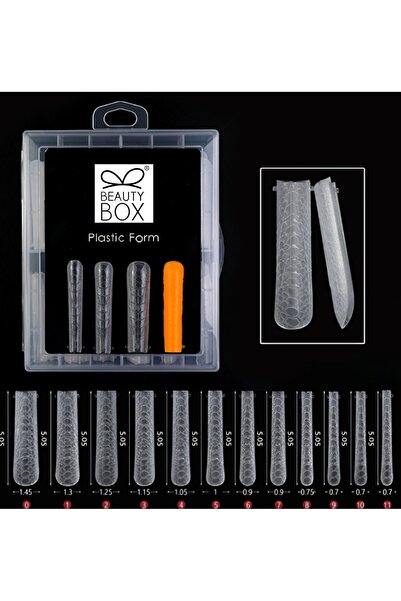 Beauty Box Poly Jel Tırnak Jel Tips Kalıp Form Kolay Protez Tırnak Uzatma Hız...
