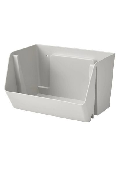 IKEA FODERTRAG ΕΠΙΤΡΑΠΕΖΙΑ ΟΡΓΑΝΙΣΤΗΣ ΤΟΙΧΟΥ - ΑΝΟΙΧΤΟ ΓΚΡΙ 25x18x15 cm