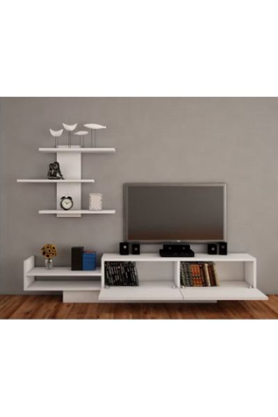 SAHABA Egemen white TV table