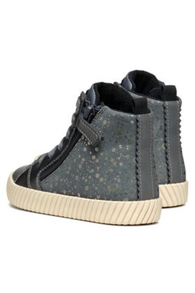 Geox girls' sneakers J46MNA-0AUAJ grey