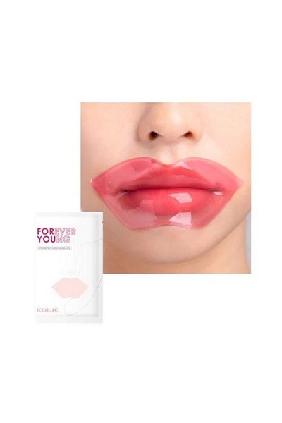 Focallure Μάσκα χειλιών, Focallure, Ενυδατική μάσκα χειλιών με κρυστάλλους κολλαγόνου