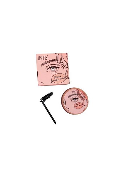 Ushas Sapun stilizare sprancene, Ushas, Brow Fixing Soap, Pensula inclusa