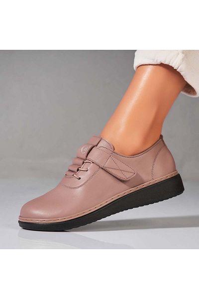 Joana Women's casual Khaki shoes made of ecological leather Kaylyn