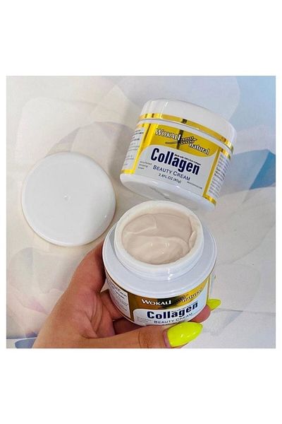 wokali Crema de fata antirid, Wokali, Collagen & Vitamina E, 80 γρ