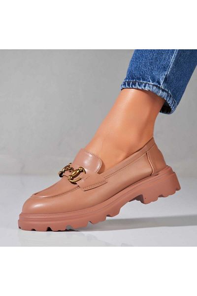 Joana Khaki Women's Casual Shoes Made of Ecological Leather Maylin