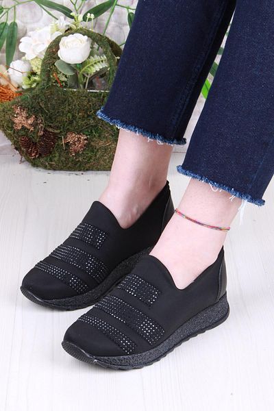 fort 42508 S.D.F Nikra Stone Detailed Comfortable Soft Women's Shoes