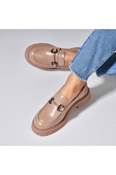 Joana Pantofi dama casual Kaki din Piele Ecologica Erina