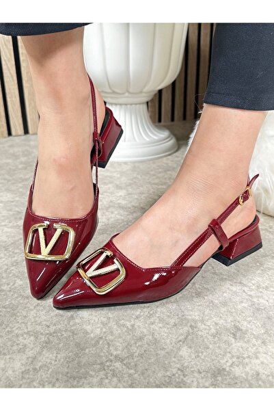 Nstil Повсякденні жіночі вечірні сукні товсті короткі підбори V пряжка регуль...