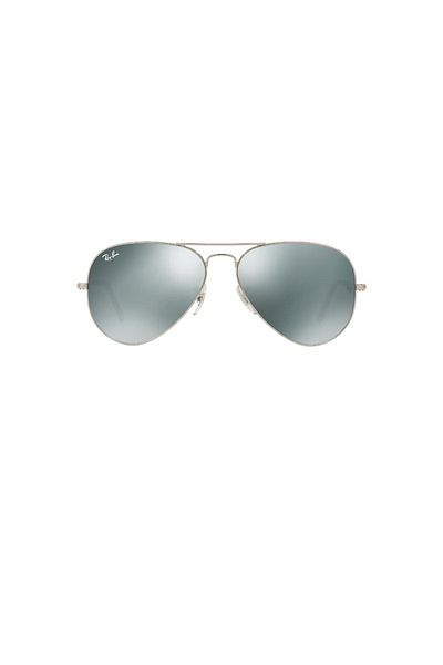 Ray-Ban Classic Aviator Sunglasses Silver Grey Mirror RB3025 W3277 Size 58
