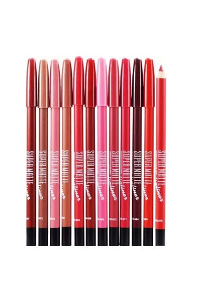 Makeup Sada 12 creioane de buze, Makeup, Mm Cosmetics, SuperMatte