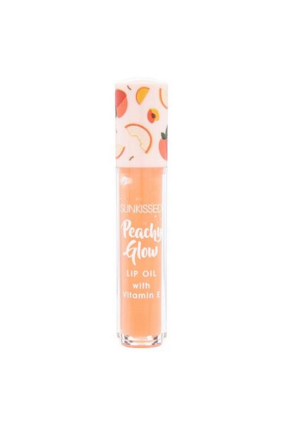 Sunkissed Luciu Buze cu Vitamina E, Sunkissed, Peachy Glow, Lip Oil, 4,2 ml
