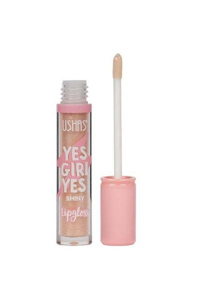 Ushas Luciu de buze stralucitor, Ushas, ​​Yes Girl Yes, Shiny Lipgloss, Bej, 02