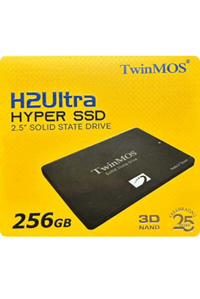 Avarson (1 Adet) Twinmos TM256GH2UGL 2.5" 256 GB 580/550 MB/S TLC 3D NAND SATA 3 SSD