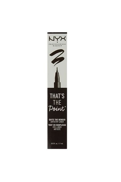 NYX Tus de ochi, NYX, That's The Point Eyeliner, Μαύρο, 1,1 ml