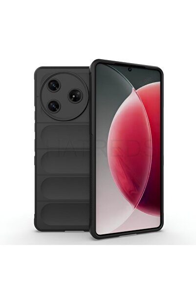 Hatreds Tecno Camon 30 Pro 5G Kılıf Esnek TPU Oyuklu Arka Yüzey Tasarımlı Kam...