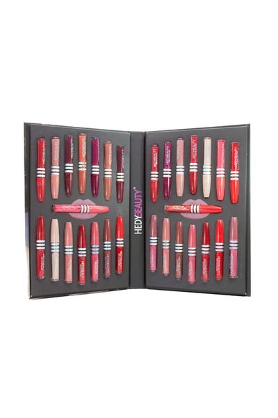 Hedy Beauty Sada 30 Rujuri De Buze Mate, HedyBeauty
