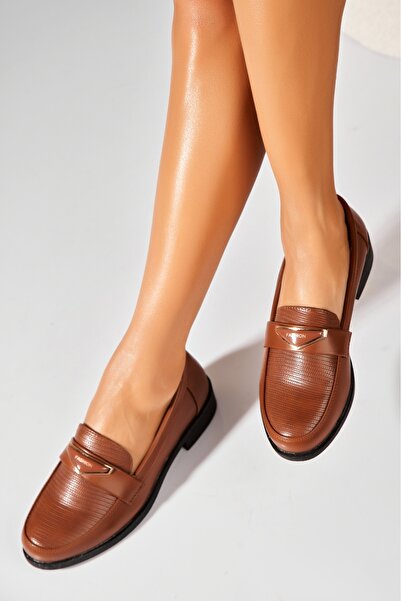 Joana Γυναικεία casual παπούτσια καφέ από οικολογικό δέρμα Maryann