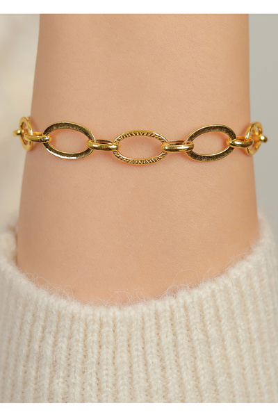 kuyumcu nurettin 4,75 gr (GRAM) Halkalı Bileklik Künye 22 Ayar Altın