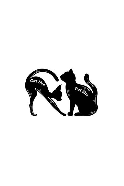 Makeup Σετ 2 Sabloane eyeliner, Μακιγιάζ, Cat Line