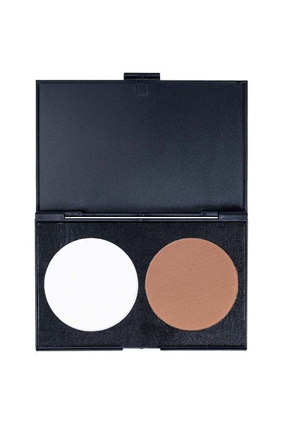 Makeup Trusa Pudra Contur & Iluminator fata 2 culori Fraulein38