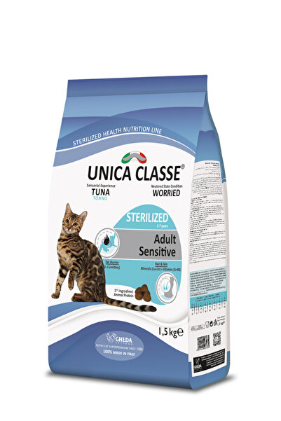 Unıca Classe Adult Sterilized Sensitive Ton Balıklı Hassas Kısırlaştırılmış K...