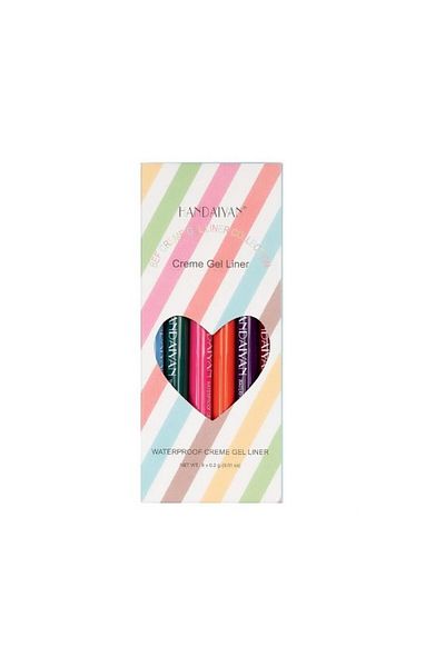 Handaiyan Σετ 6 creioane de ochi retractabile, Handaiyan, Creme Gel Liner Waterproof, C
