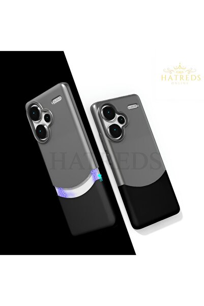 Hatreds Xiaomi Redmi Note 13 Pro Plus 5G Kılıf Mıknatıslı İki Parça Double Kapak