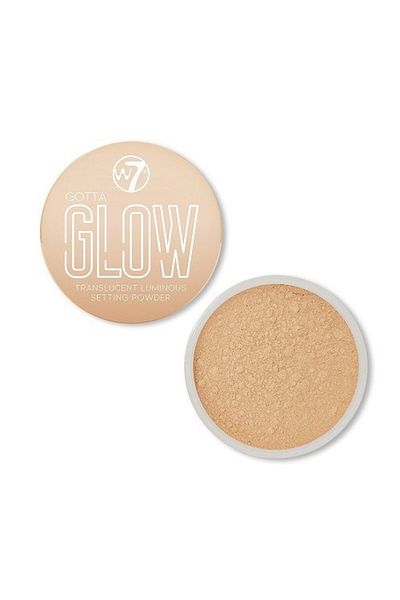 w7 Pudra translucida pentru fixarea machiajului, W7, Gotta Glow, Translucent Luminous Setting Powder