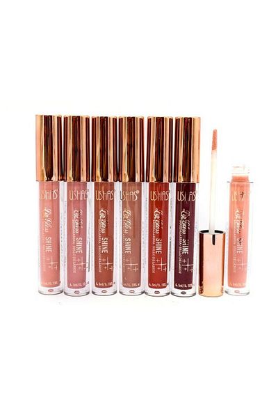 Ushas Sada 6 luciuri de buze, Ushas, ​​Shine Lip Gloss, 01
