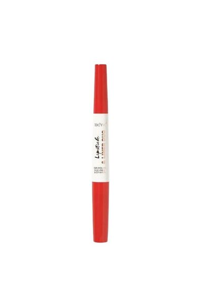 TECHNIC Set Ruj si Creion Buze, Technic, Duo, Vegan, Summer Lovin, Corai