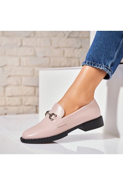 Joana Women's casual shoes Pink made of ecological leather Ayson