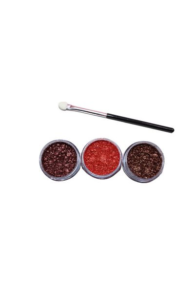 KARİTE Set of 3 eye pigments, Karite, 03, Brush included