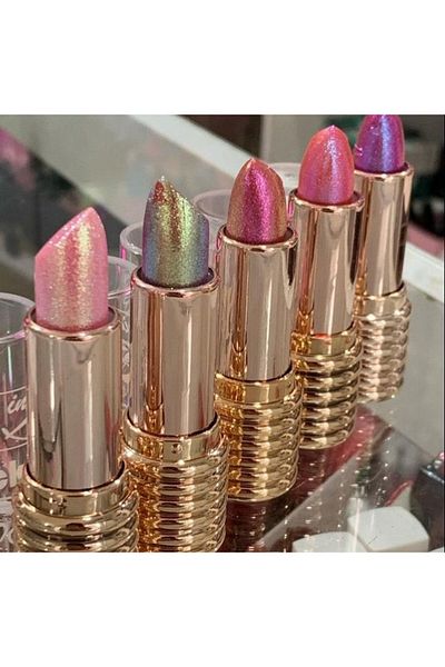 Makeup Sada 6 lesklých rtěnek s třpytkami, Mocallure, Shining