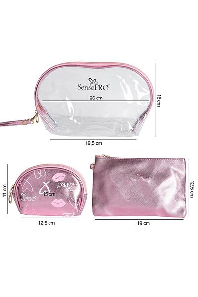 Senso Pro Set 3 Portfard Sensopro, Roz