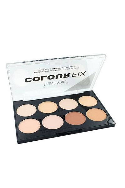 TECHNIC Paleta 8 Pudre Contur, , Colour Fix, Pressed Powder Contour