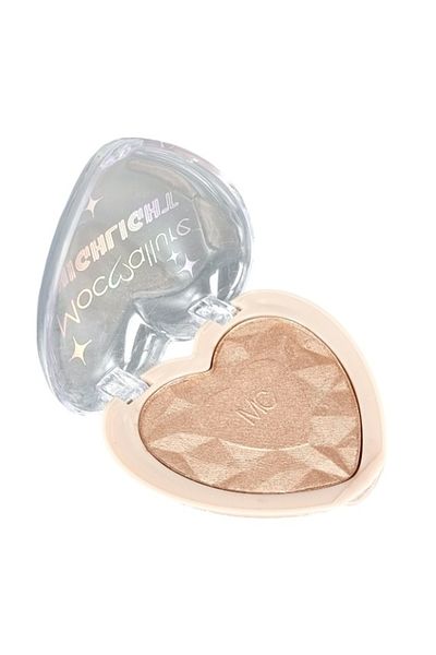 Makeup Highlighter Powder, Mocallure, Highlight Heart, Bronze, 04, 4.8 g