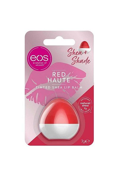 Eos Balzám de buze, EOS, Red Haute, Shea Shade