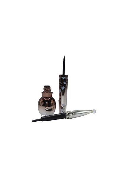 Makeup Υγρό eyeliner, μακιγιάζ, ματ, μαύρο, μολύβι συμπεριλαμβάνεται