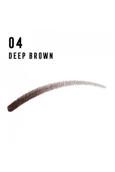 Max Factor Creion sprancene Max Factor Real Brow Fill & Shape, 04 Deep Brown