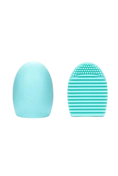 Makeup Brush Egg - Accesoriu din silicon pentru curatarea pensulelor de machi...
