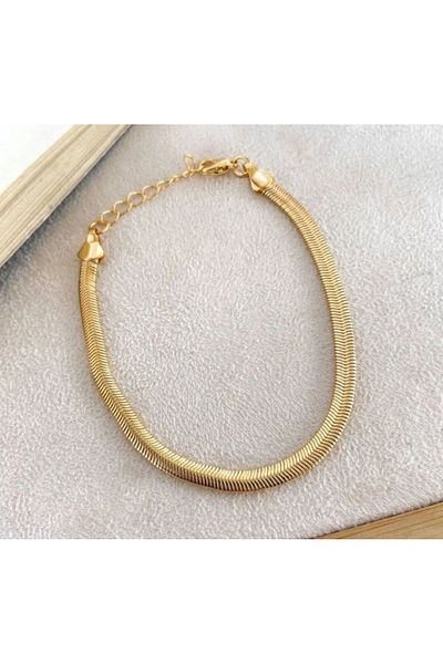Ervalina Italian Gold Crush Bracelet