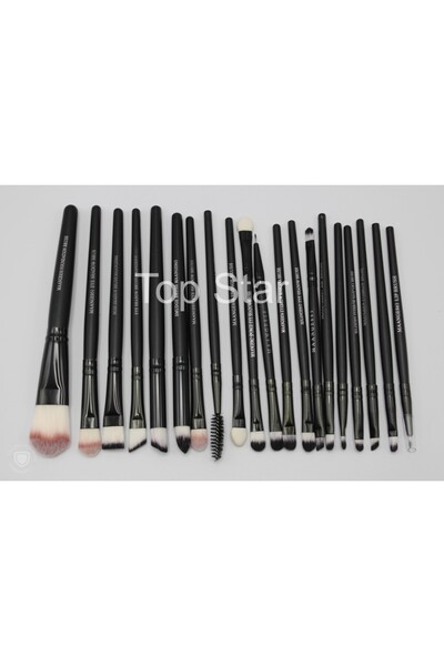 Makeup Set 20 pensule machiaj Black Brushes