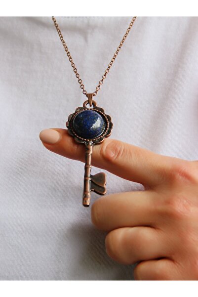 esha الحجر الطبيعي اللازورد الأحجار الكريمة الطبيعية مفتاح نموذج المرأة القدي...