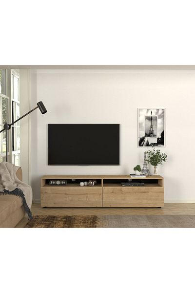 SAHABA Rastone Sapphire TV Stand - Black