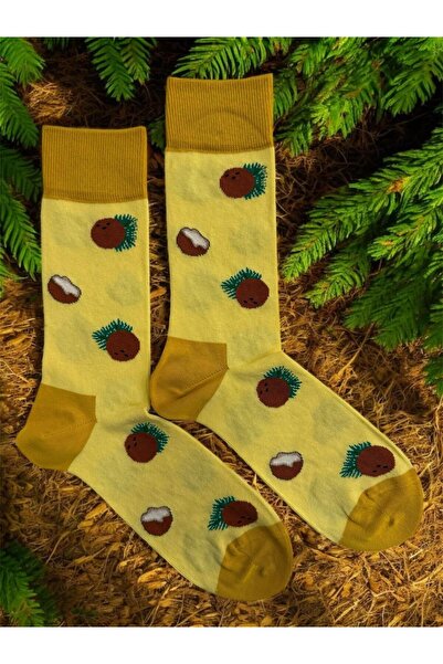 Forever Pack of 6 Unisex Fruit Patterned Socket Socks