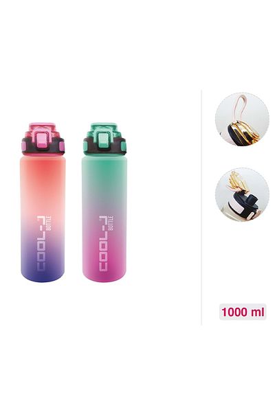 Gıpta Locked Sports Water Bottle 1000ml Pctg 2 Colors Mix 4-K 758400 -5001