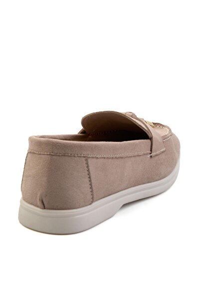 Bambi Bej Kadın Loafer Ayakkabı K01140004672